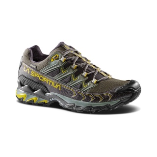 La Sportiva Trail Running Shoes Ultra Raptor II GTX (waterproof) carbon grey/moss Men